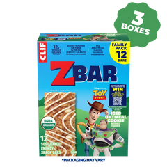 Zbar Iced Oatmeal Cookie Soft-Baked Energy Snack Bars, Organic Granola Bars Multi-Pack, 36 Bars