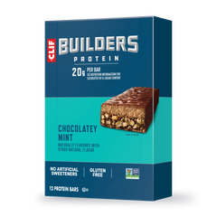 CLIF BUILDERS Chocolatey Mint Plant Based Protein Bars