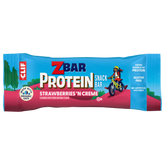 Zbar Protein Strawberries 'N Creme Crispy Snack Bars, Gluten Free Protein Bars