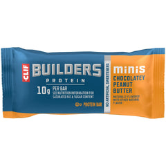 CLIF BUILDERS Minis Chocolatey Peanut Butter Plant Based Protein Bars
