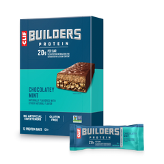 CLIF BUILDERS Chocolatey Mint Plant Based Protein Bars