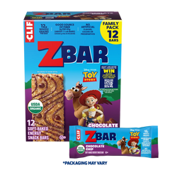 Zbar Chocolate Chip Soft-Baked Energy Snack Bars, Organic Granola Bars