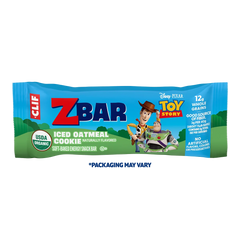 Zbar Iced Oatmeal Cookie Soft-Baked Energy Snack Bars, Organic Granola Bars