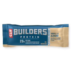 CLIF BUILDERS Vanilla Almond Flavor Plant Based Protein Bars