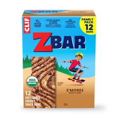 Zbar S'mores Soft-Baked Energy Snack Bars, Organic Granola Bars